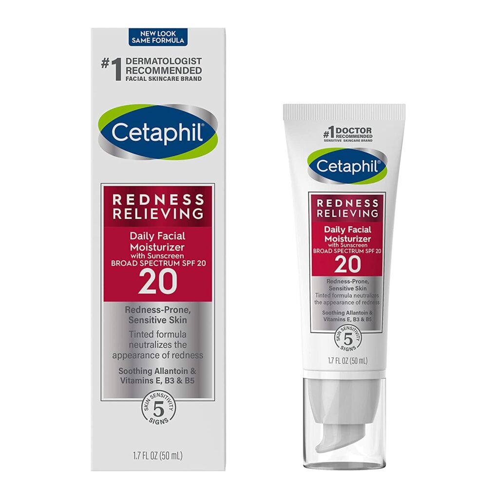 Cetaphil Redness Relieving Daily Facial Moisturizer spf 20