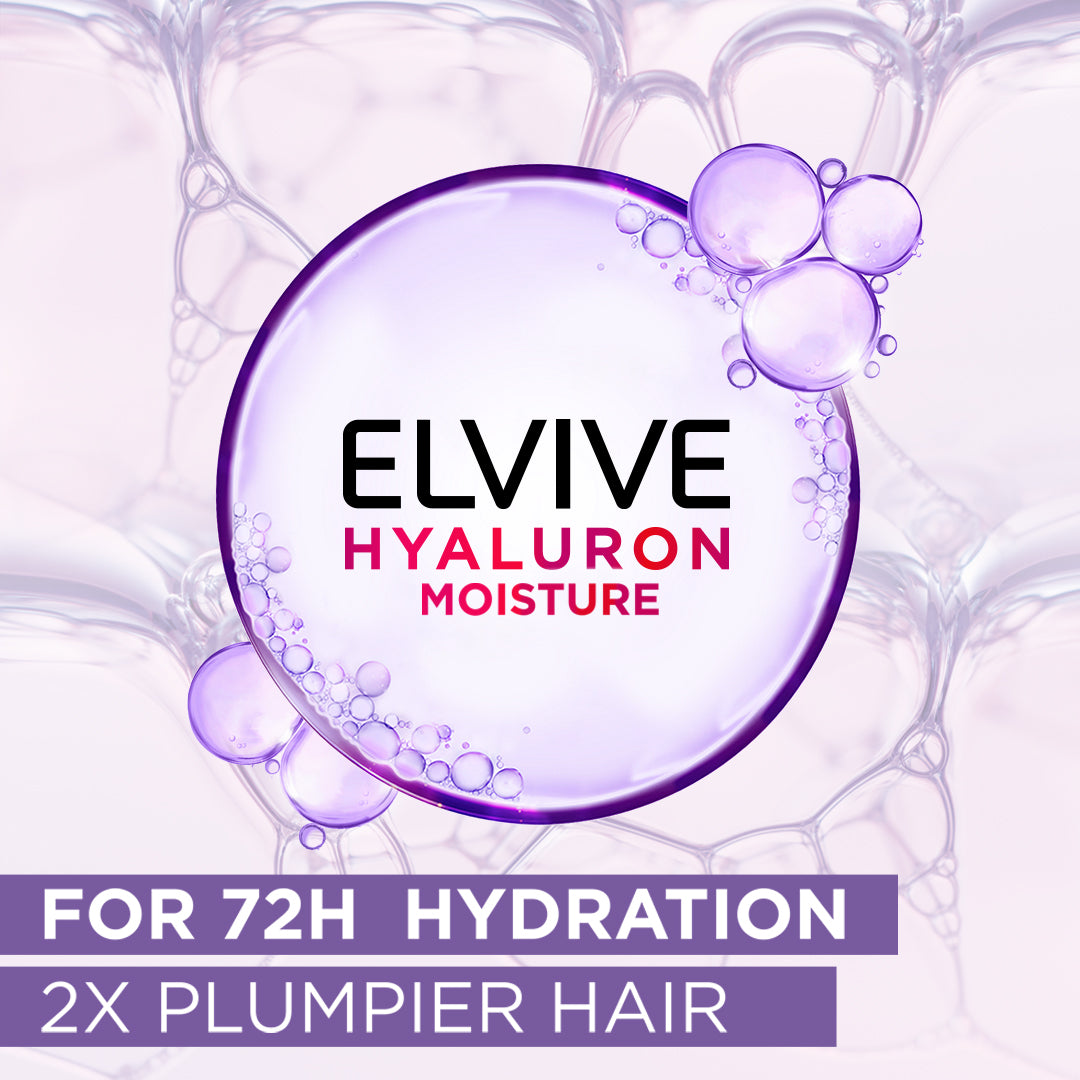L'Oreal Elvive Hyaluron Moisture Shampoo 175Ml texture gel cream