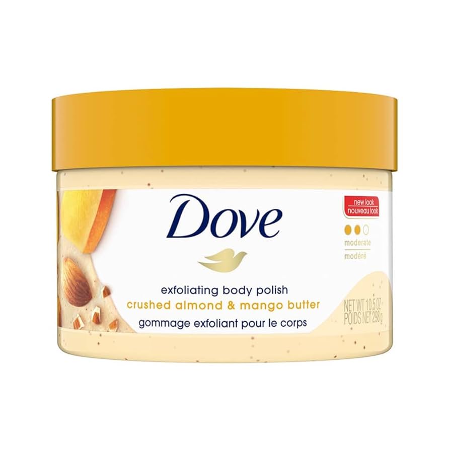 Dove Body Polish - 10.5Oz/298Gm jar close up