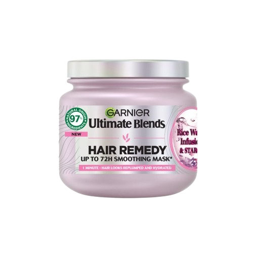 Garnier Ultimate Blends Rice Water Smooth & Shine Hair Mask 340ml