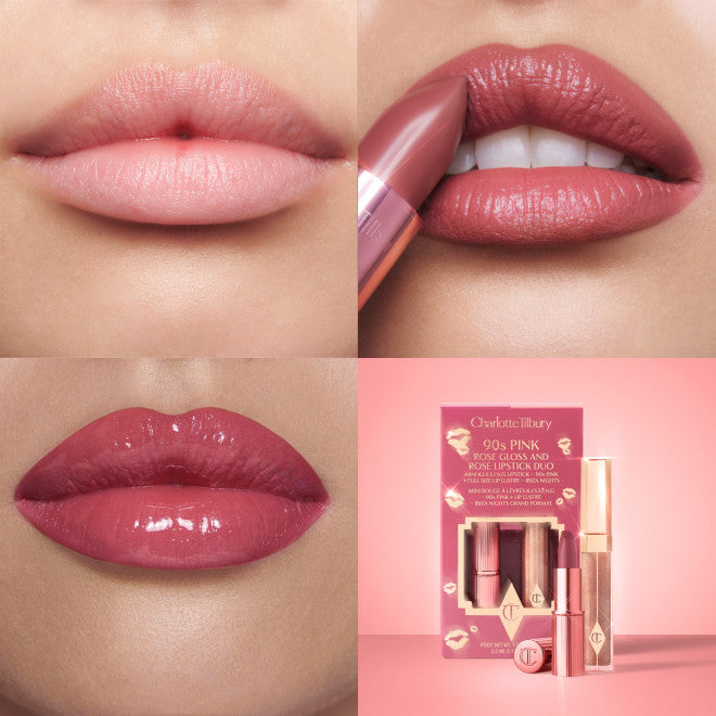 Charlotte Tilbury GLOSS & LIPSTICK DUO- 90S PINK