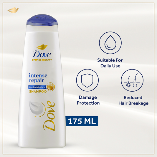 Dove - Intense Repair Shampoo - 175ml front packaging