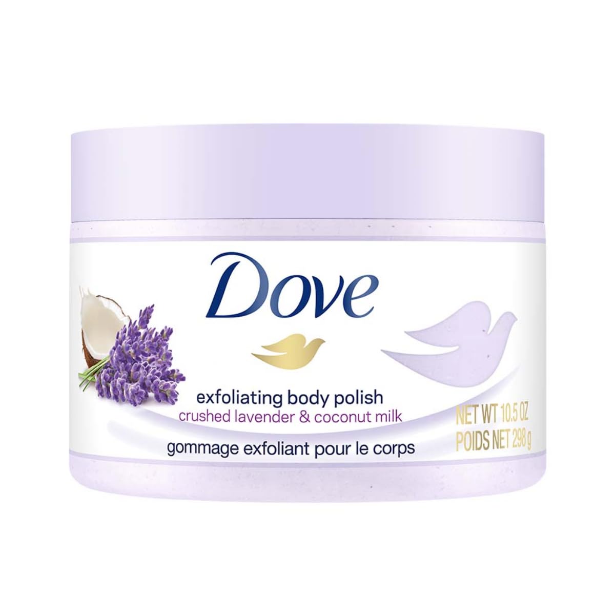 Dove Body Polish - 10.5Oz/298Gm before after skin results