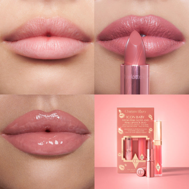 Charlotte Tilbury GLOSS & LIPSTICK DUO - ICON BABY