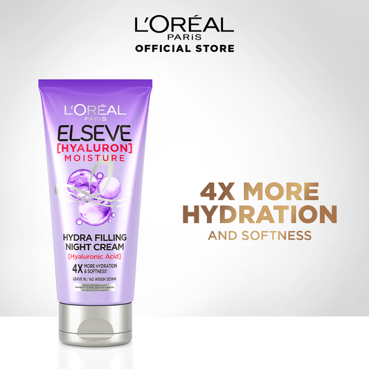 L'Oreal Paris - Elseve Hyaluron Moisture Hydra Filling Night Cream 150ml front packaging
