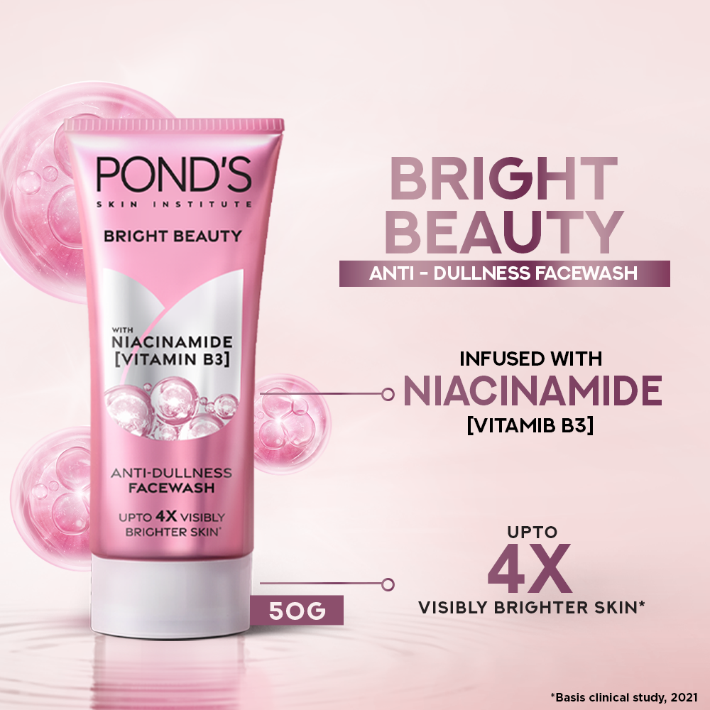 POND's - Bright Beauty Facewash - 50g front packaging