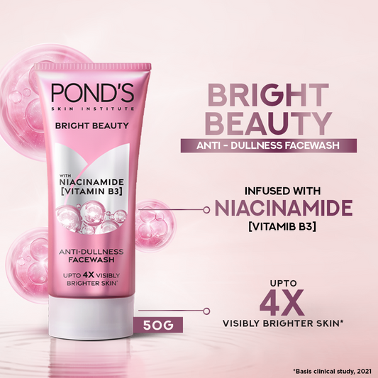 POND's - Bright Beauty Facewash - 50g front packaging
