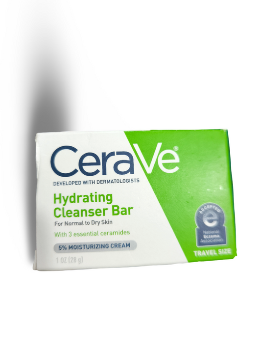 Cerave Hydrating Cleansing Bar for Dry to Normal Skin 28g