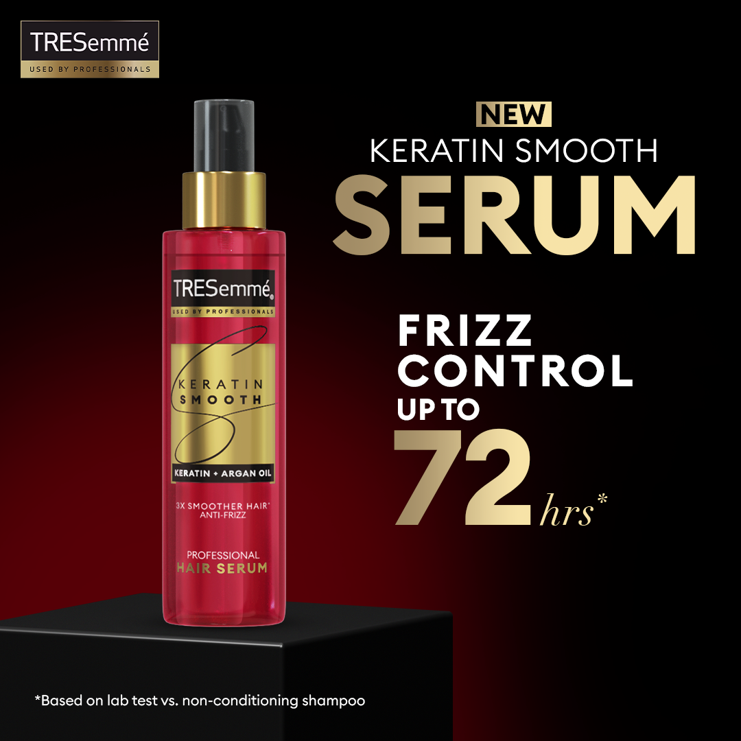 Tresemme - Keratin Smooth Serum - 100ml front packaging