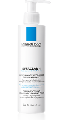 La Roche Posay EFFACLAR H CLEANSING CREAM Derma-soothing Hydrating Cleansing Cream 200ml.