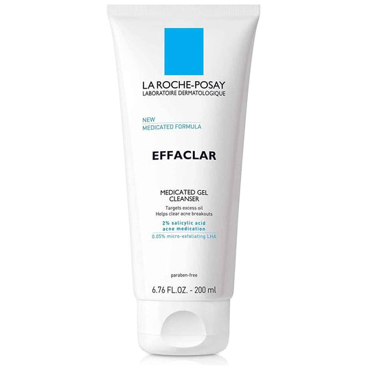 La Roche-Posay Effaclar Medicated Gel Cleanser 200ml (cap slightly broken)