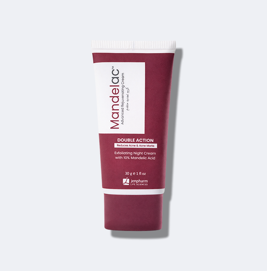 Jenpharm Mandelac Double Action Night Cream 30G front packaging