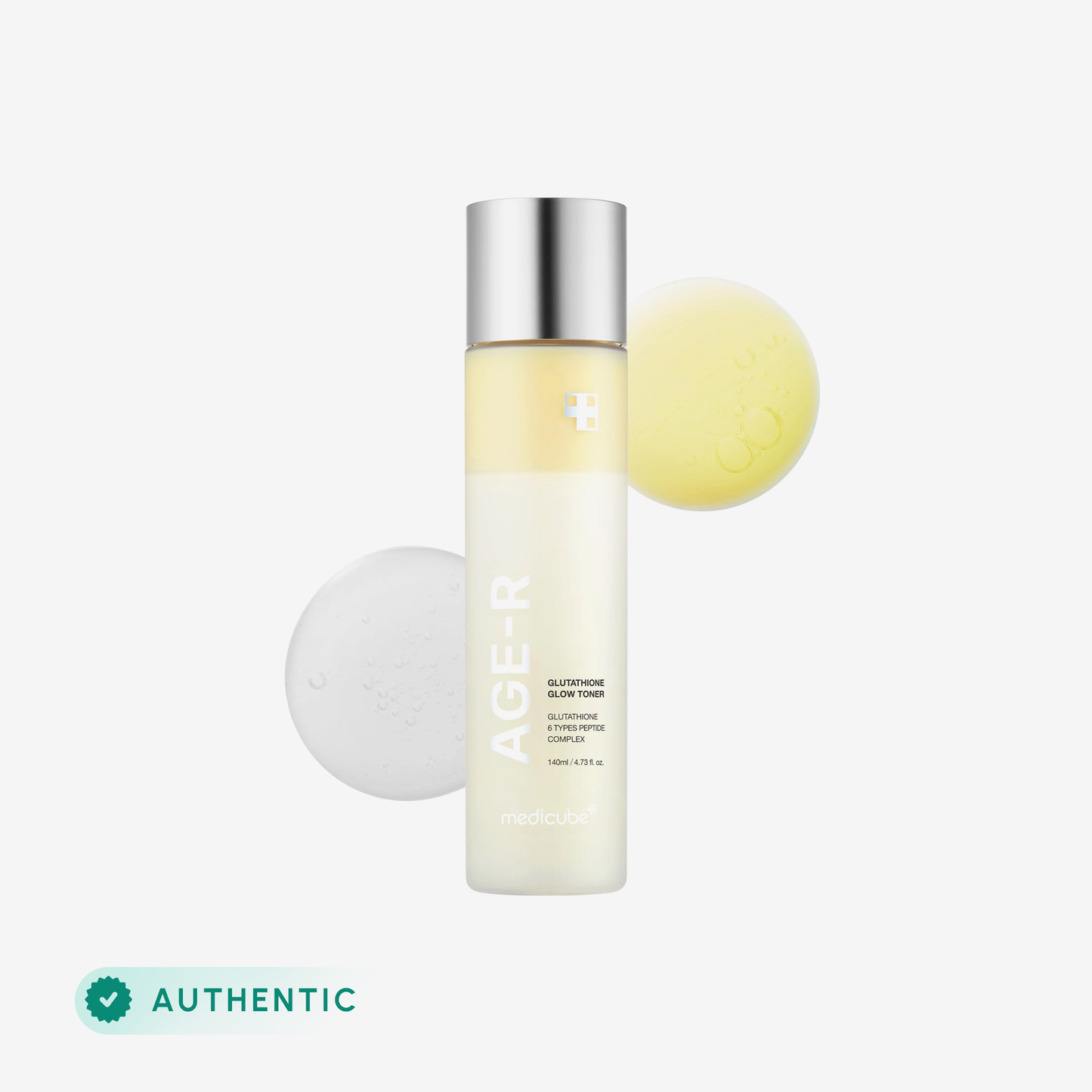 Medicube- Age-r Glutathione Glow Toner 140ml front packaging