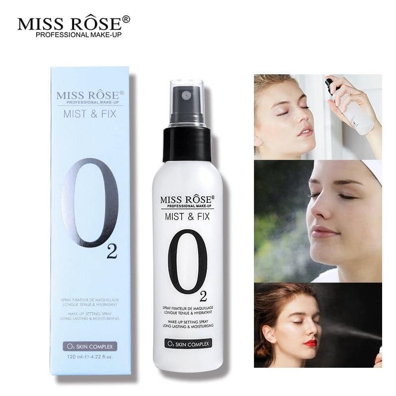 Miss Rose - Mist & Fix Spray 02 - 125Ml texture gel cream