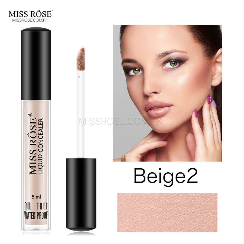 Miss Rose Liquid Concealer Oil Free - 5Ml Korean skincare Pakistan