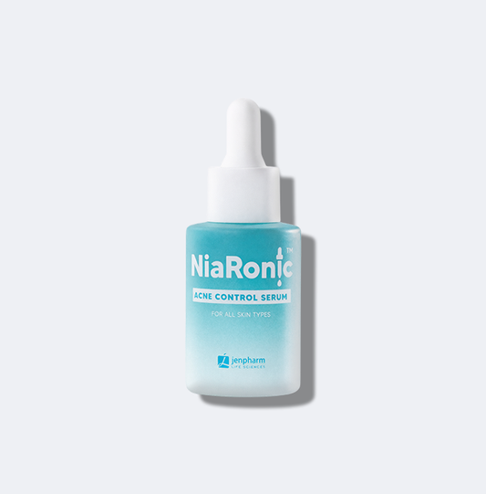 Jenpharm Niaronic Acne Control Serum Vitamin B3 30Ml front packaging