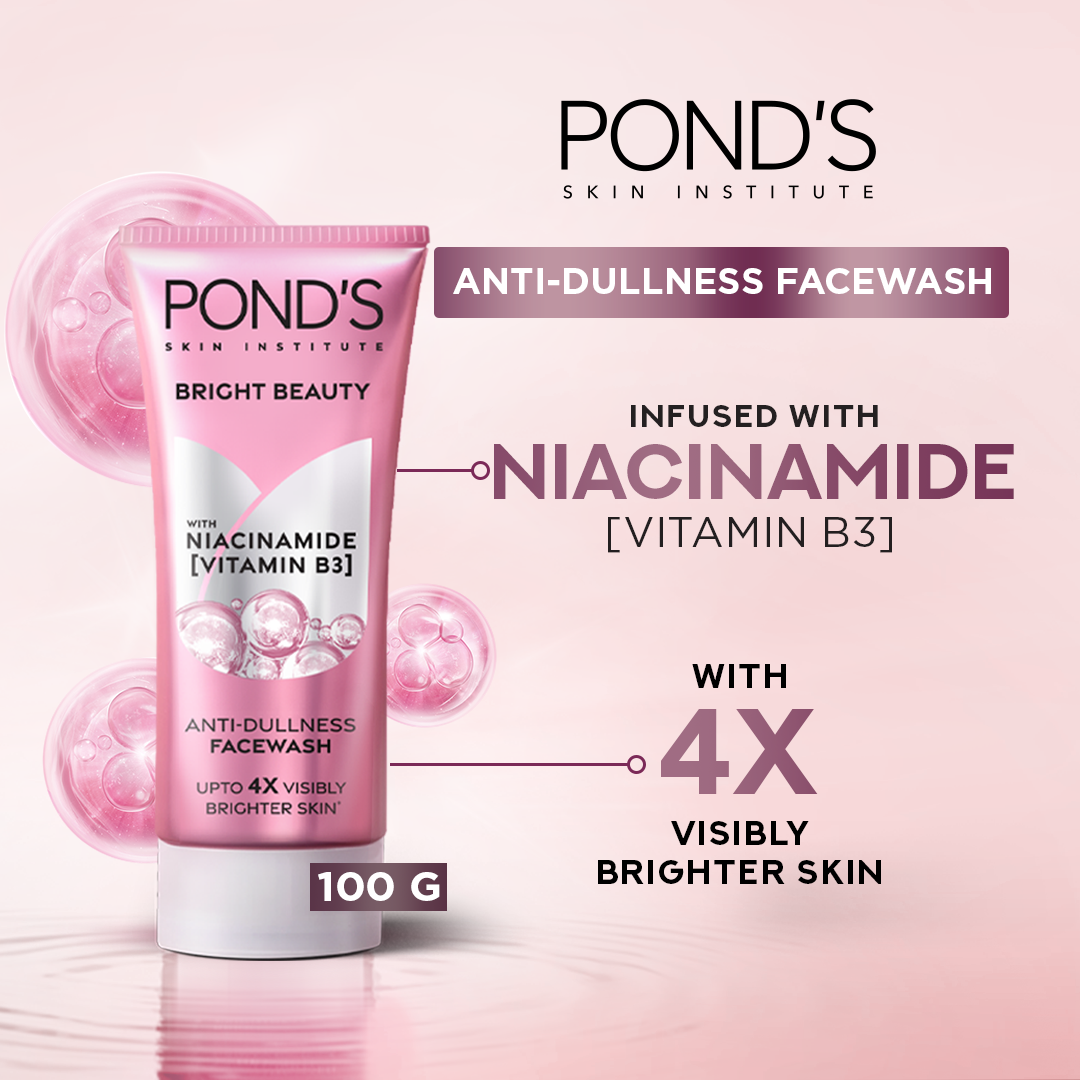 POND's - Bright Beauty Facewash - 100g front packaging