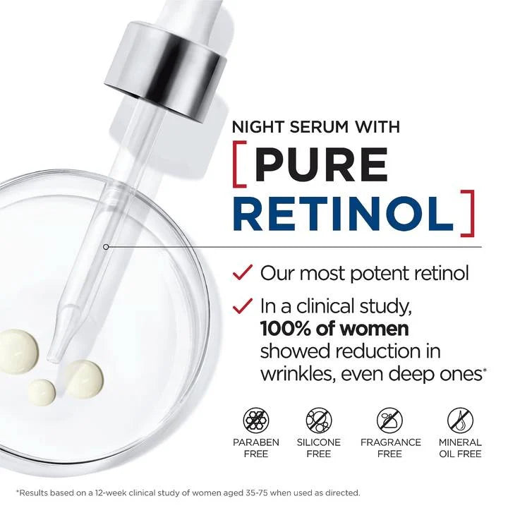 L'OREAL Night Serum, 0.3% Pure Retinol