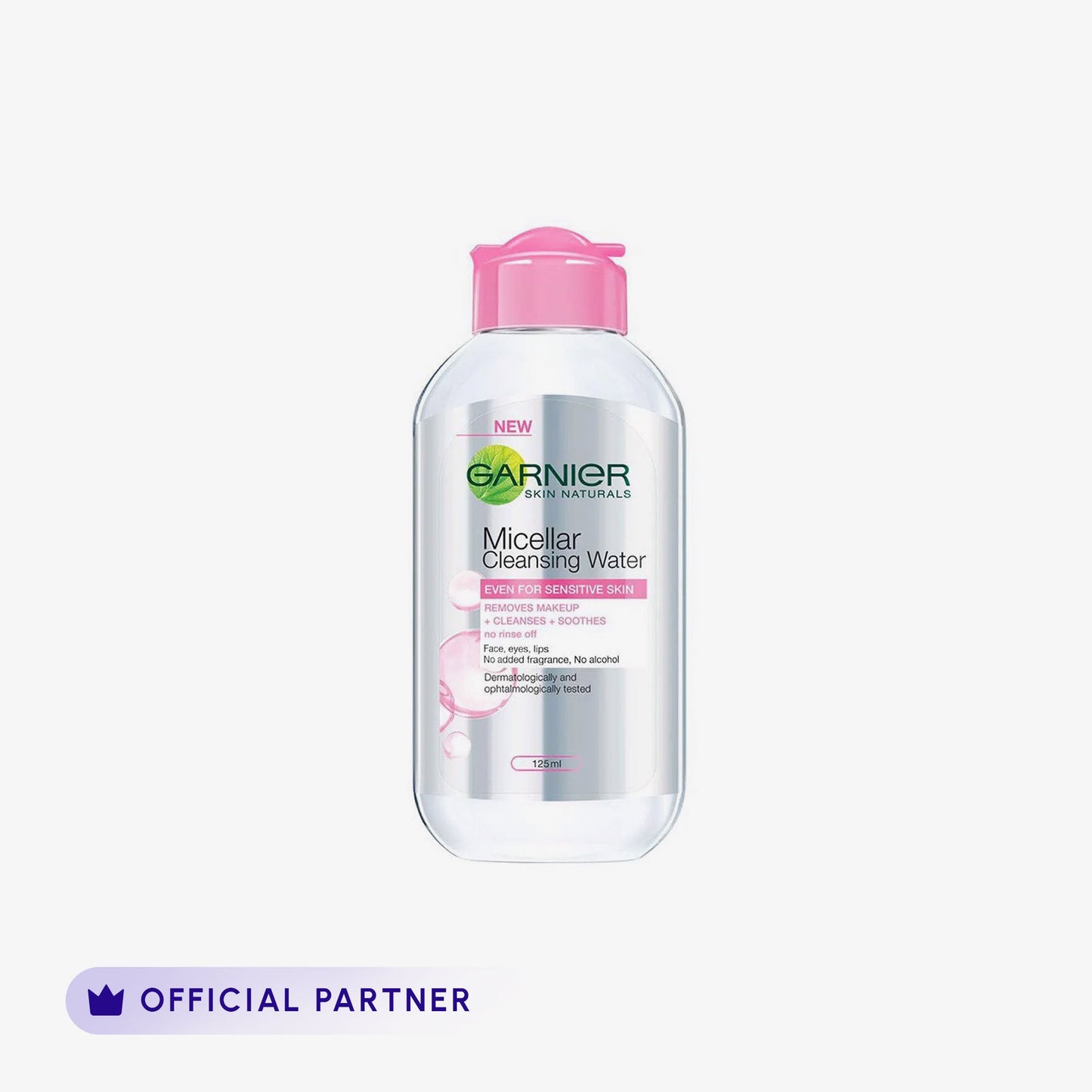 Garnier Skin Active Micellar Makeup Cleansing Water 125 Ml front packaging