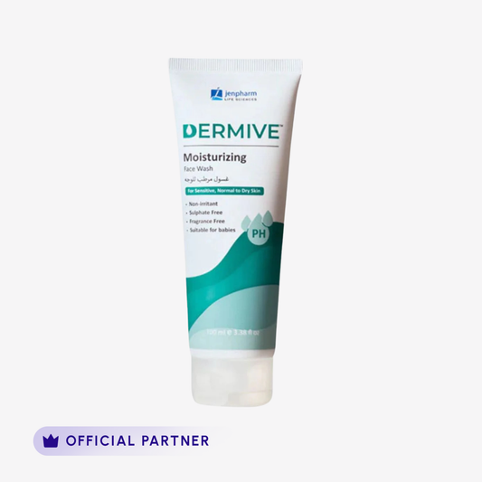 Jenpharm Dermive Face & Body Wash 100Ml front packaging