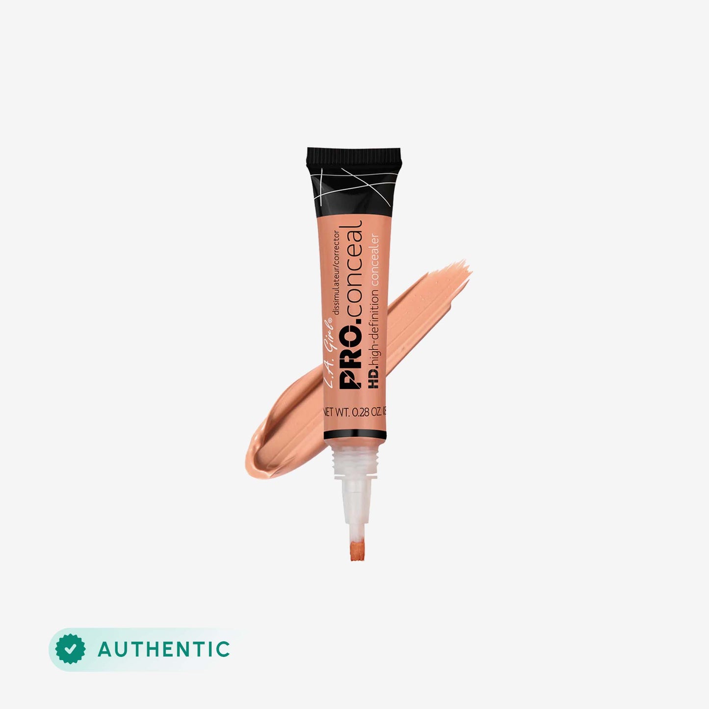 L.A Girl Pro Conceal Hd Concealer Peach Corrector front packaging
