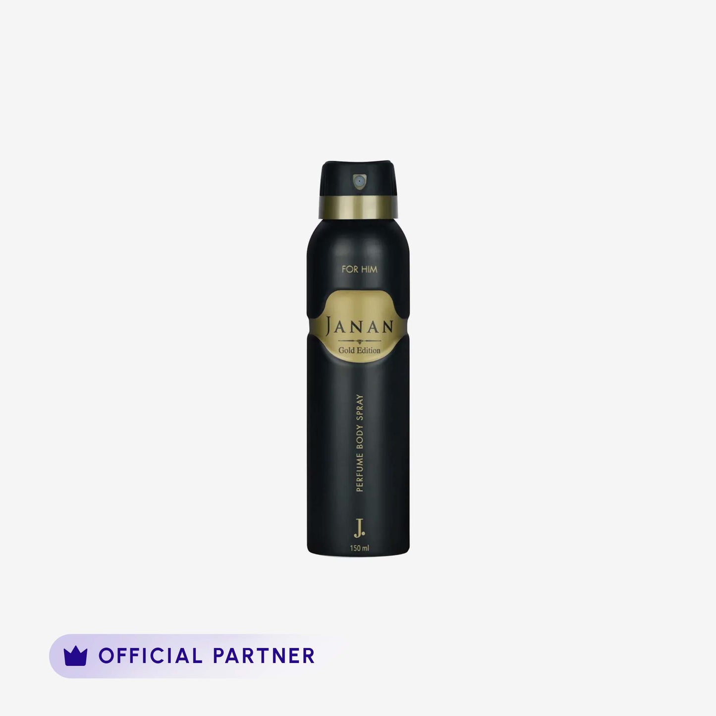 J. Janan Gold Edition Perfume Body Spray 150ml front packaging