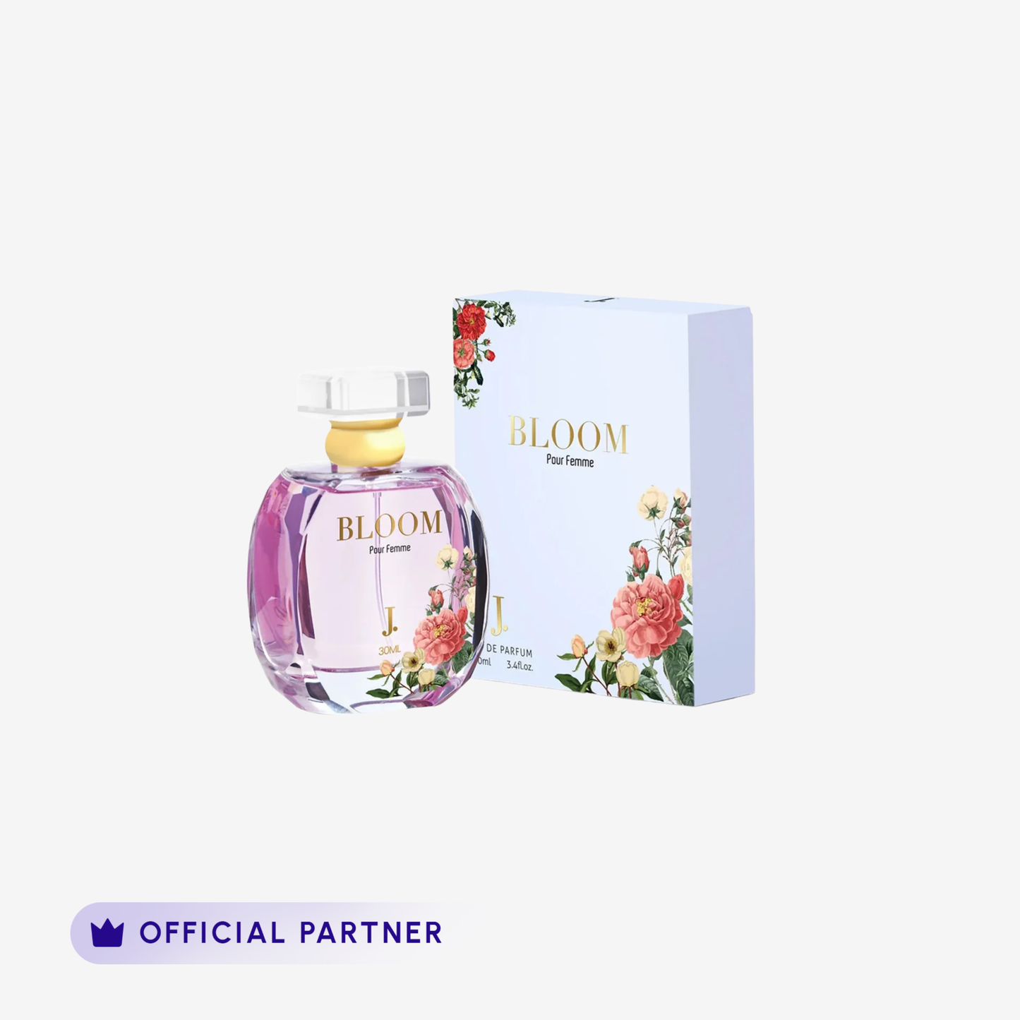 J. Bloom Pour Femme Eau De Parfum 30Ml front packaging