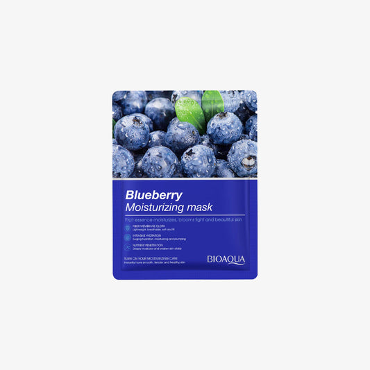 Bioaqua Blueberry Moisturizing Mask - 1 PC front packaging