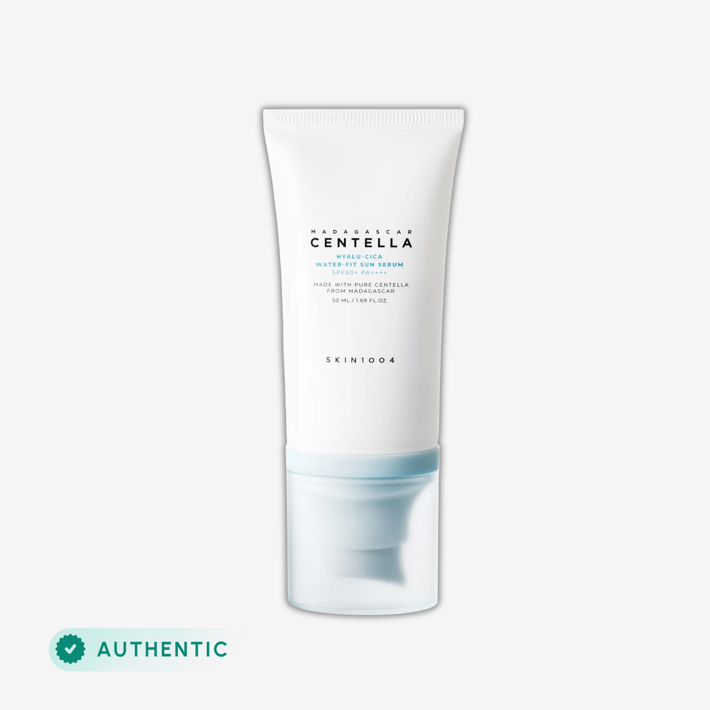 Skin1004 - Madagascar Centella Hyalu-Cica Water-Fit Sun Serum SPF 50+ PA++++ 50ml front packaging