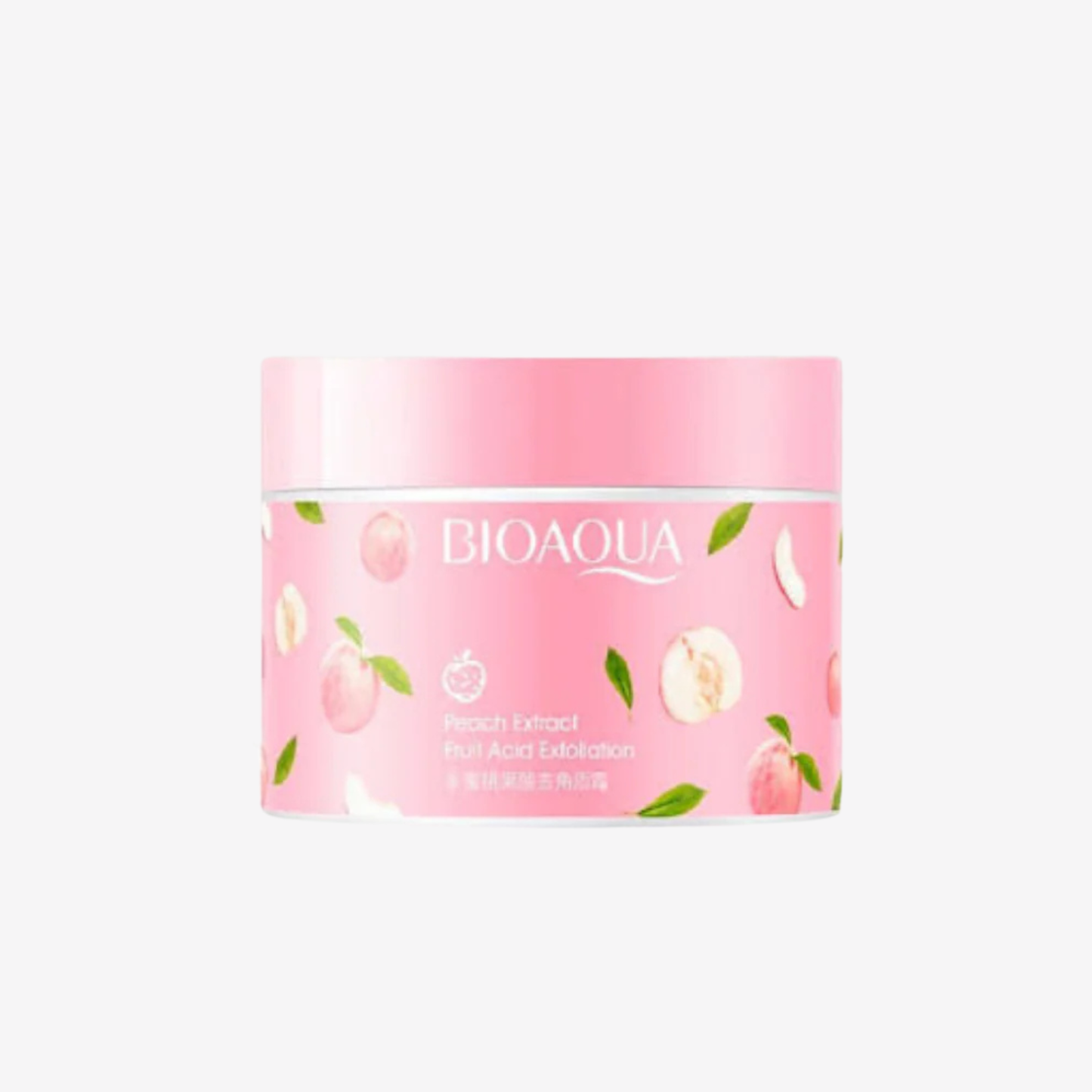 Bioaqua Peach Extract Fruit Acid Exfoliating Face Gel Cream 140g front packaging