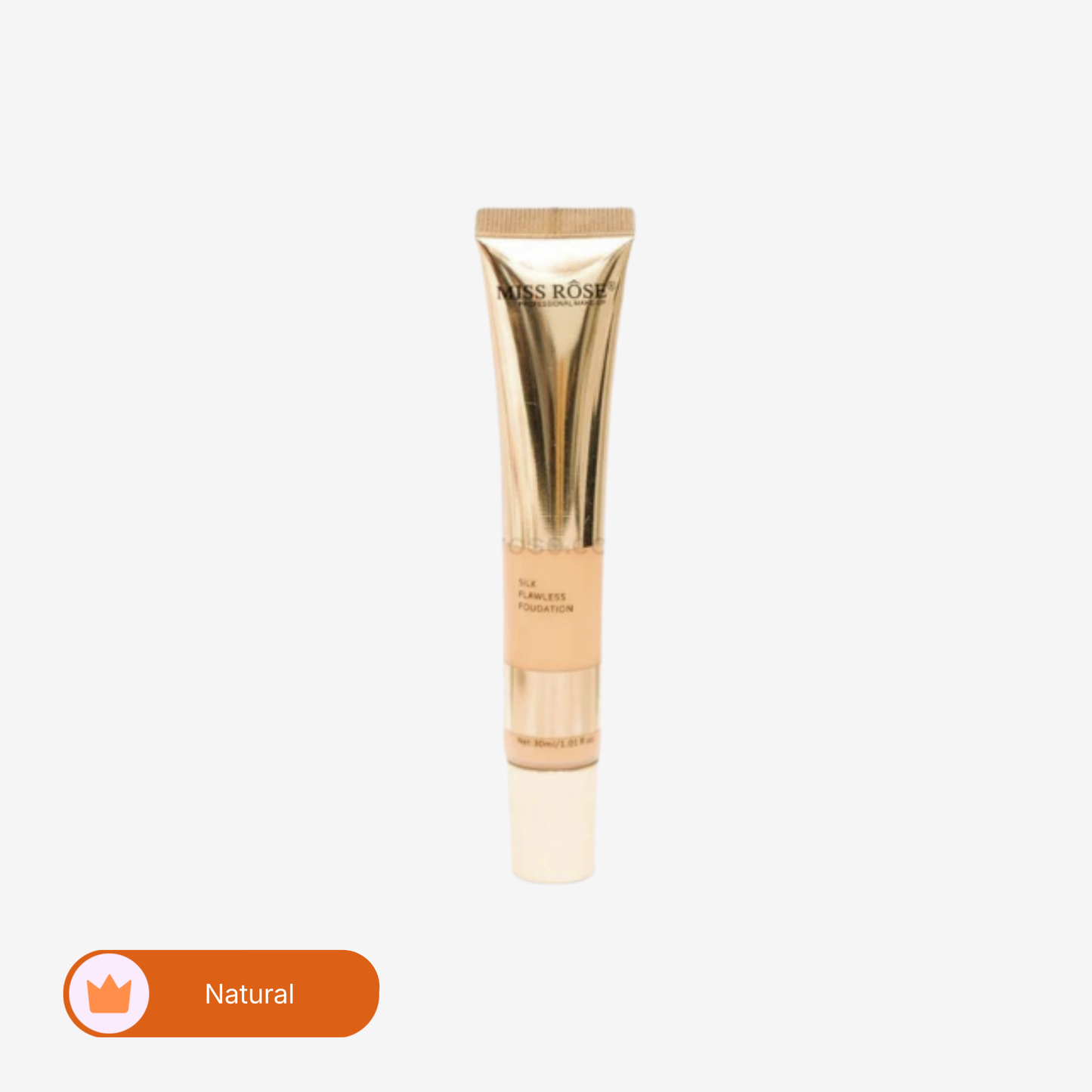 Miss Rose - Silk Flawless Foundation - 30Ml before after skin results