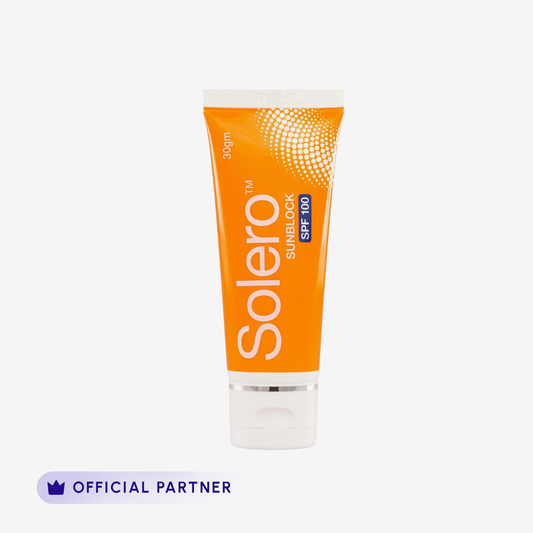 Rederm - Solero sunblock SPF 100 front packaging