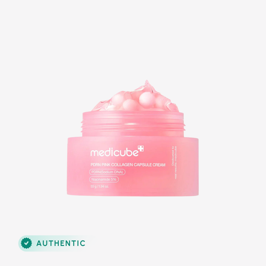 Medicube - PDRN Pink Collagen Capsule Cream - 55g front packaging