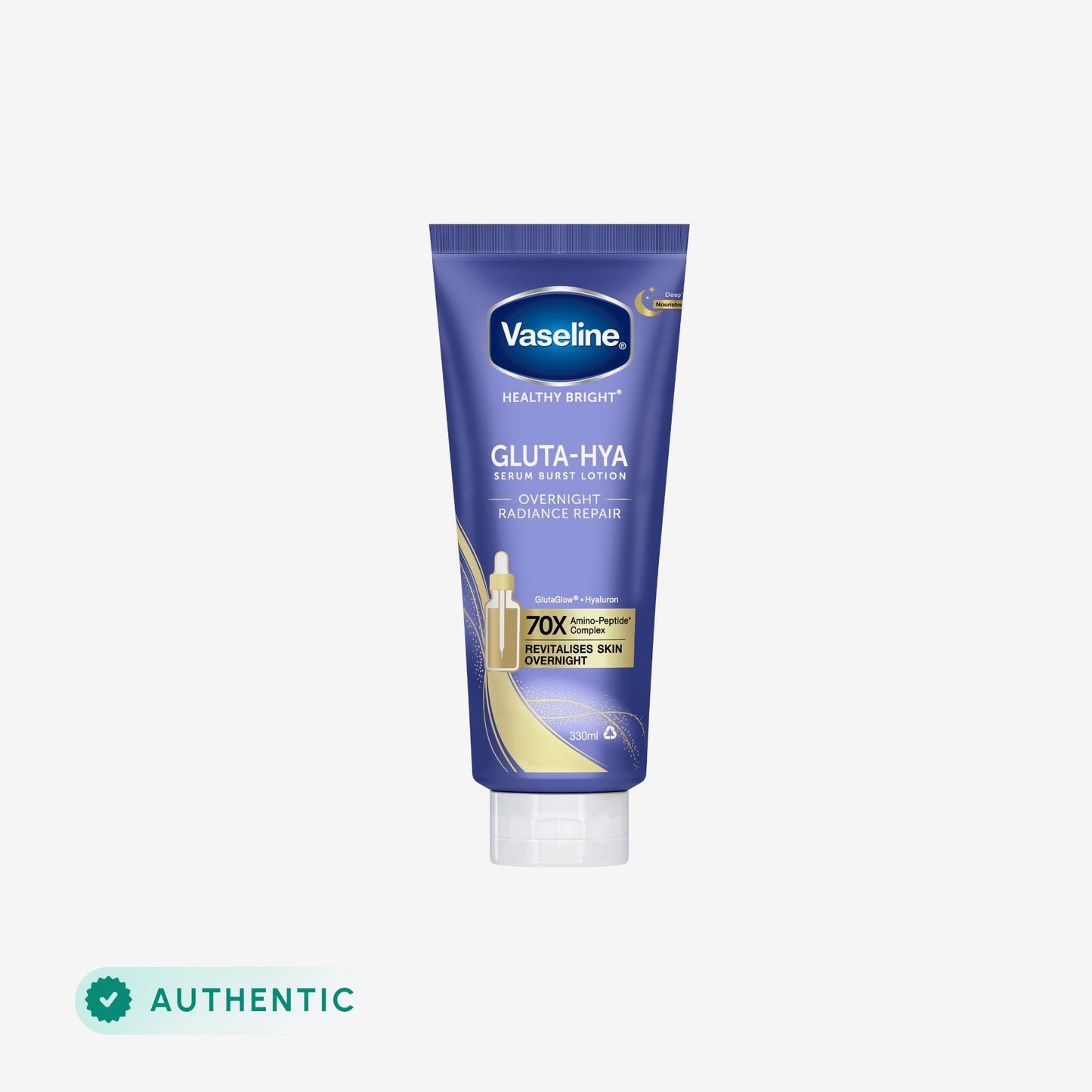 Vaseline - Gluta-Hya Serum Brust Lotion - 200Ml front packaging