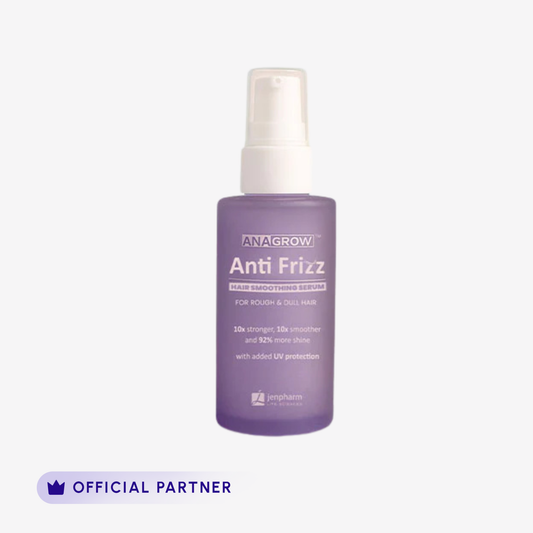 Jenpharm - Anagrow Anti Frizz Hair Serum front packaging