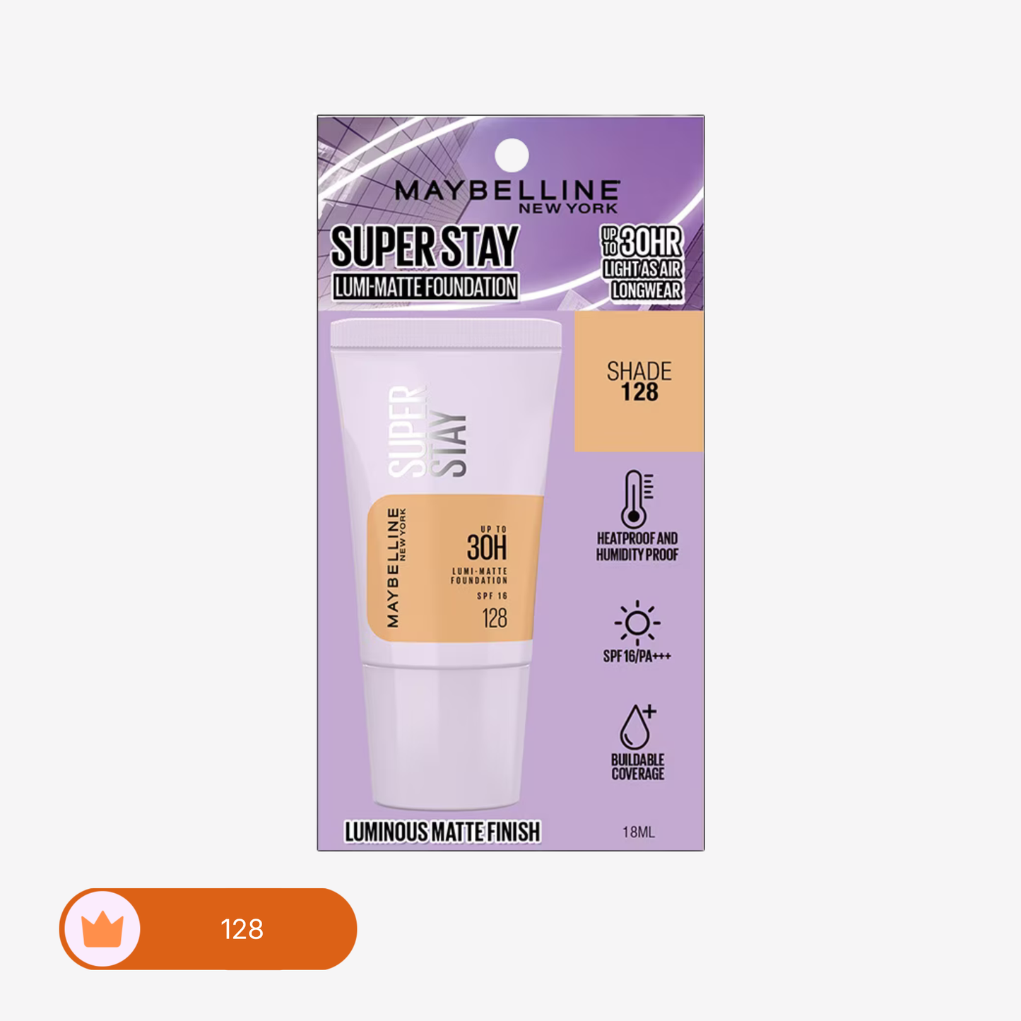 Maybelline - New York Superstay Lumi Matte Liquid Foundation 18ML image 16