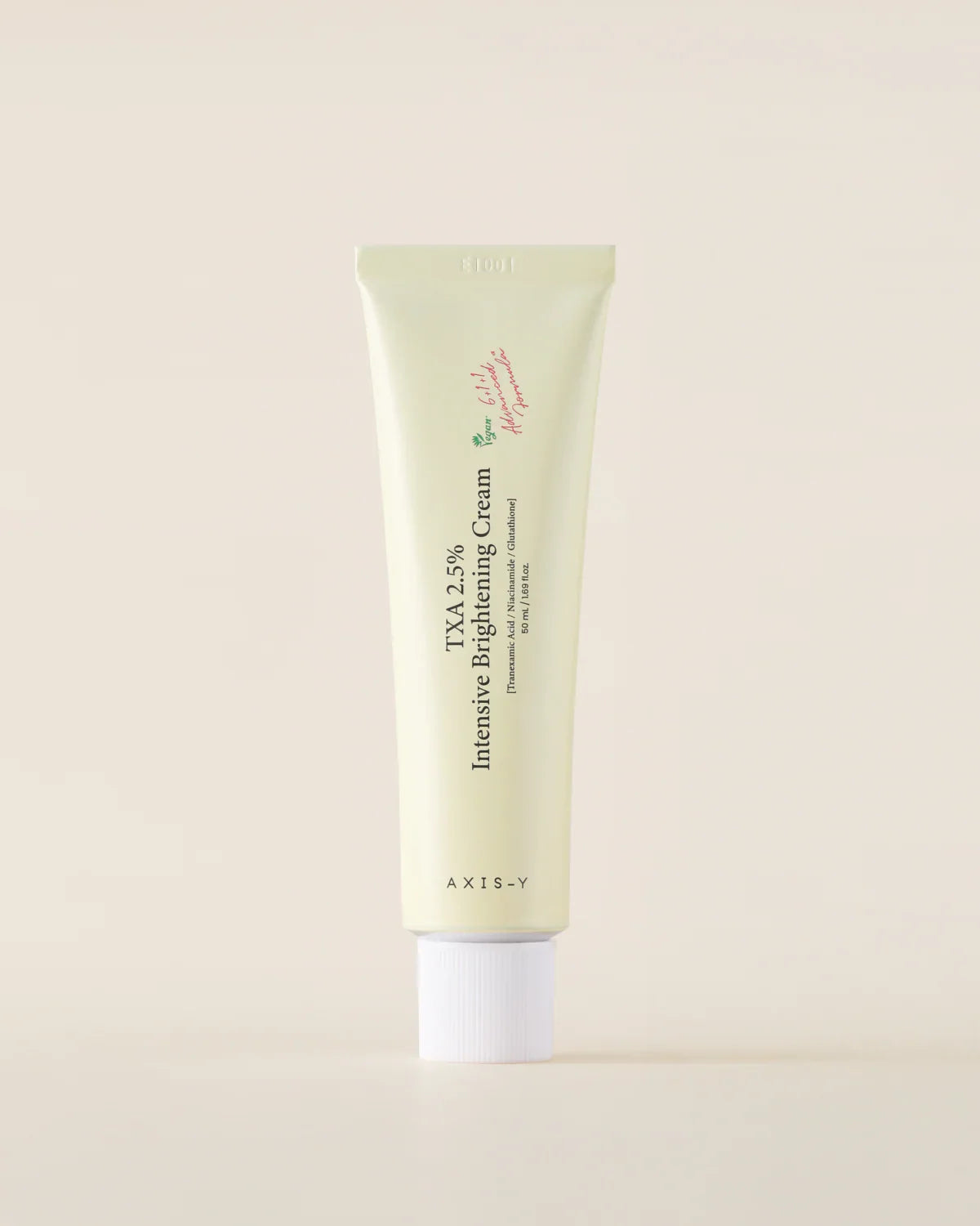 Axis-Y - TXA 2.5% Intensive Brightening Cream - 50Ml front packaging