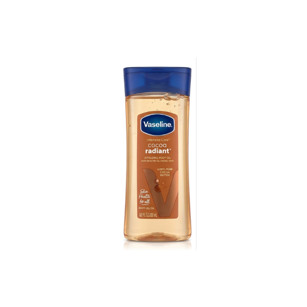 Vaseline Intensive Care Body Gel Oil 200Ml before after skin results