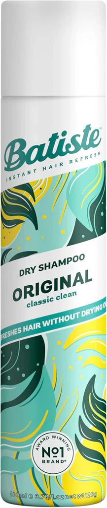 Batiste Dry Shampoo Classic Fresh Original 200Ml texture gel cream