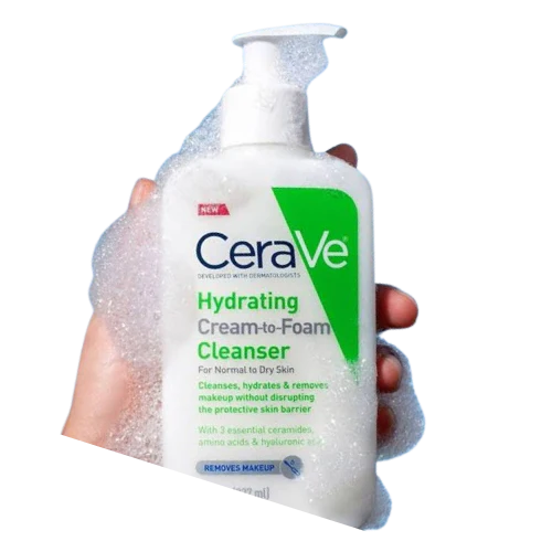 Cerave Hydrating Cream-to-Foam Cleanser 237ml