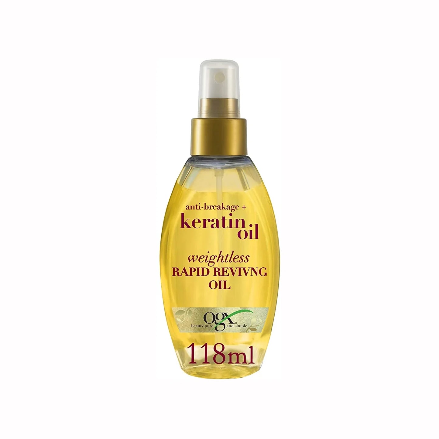 OGX Anti Breakage Keratin Oil Weightless Rapid Reviving Oil 118ml