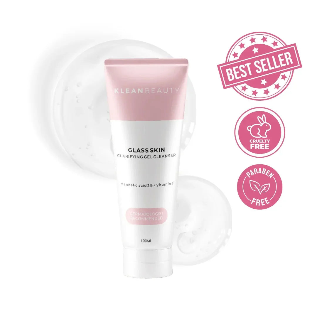 Klean beauty - Clarifying Gel Cleanser/Facewash Tube - 100Ml jar close up