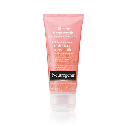 Neutrogena Oil-Free Acne Wash Pink Grapefruit Foaming Scrub