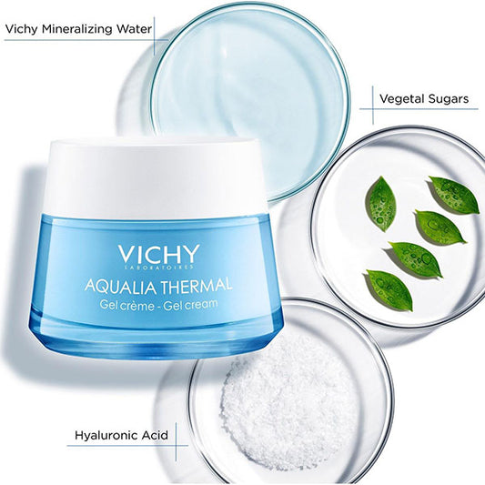 Vichy Aqualia Thermal Water Gel Moisturizer 1.69 Oz