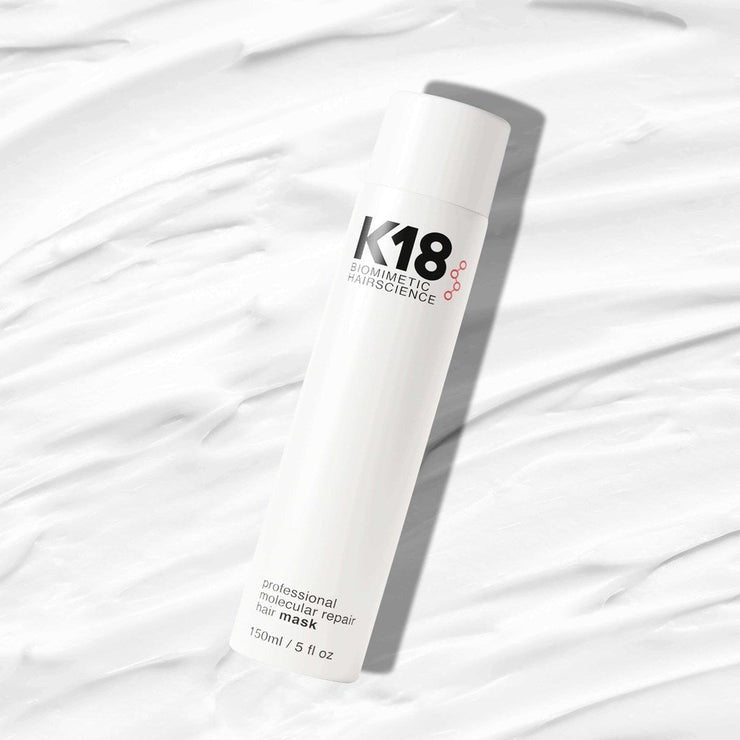 K18 Biomimetic Hairscience Pro Molecular Repair Dry or Damaged Hair - 4 Minutes - 1 Pack 150ml 5 oz