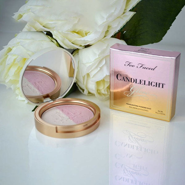 Too Faced Candlelight Glow Highlighting Powder Duo Rosy Glow