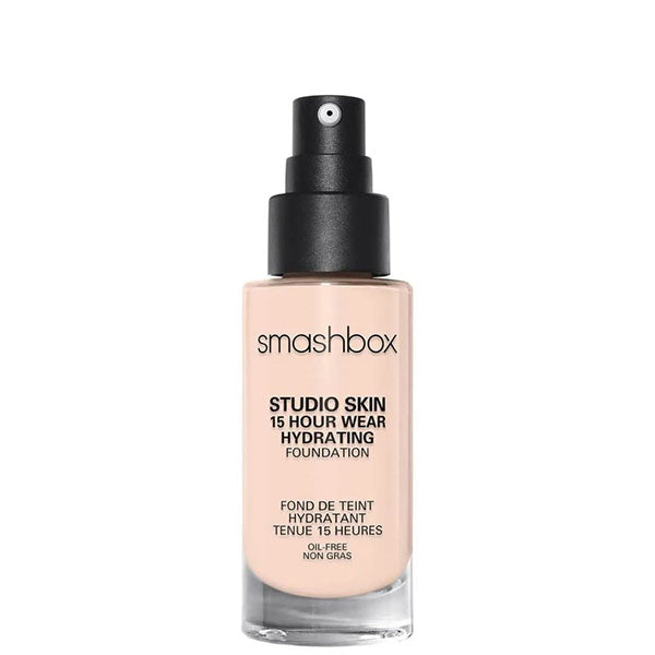 Smashbox Studio Skin 15 Hour Hydrating Foundation Shade 0.5 Porcelain 1 OZ 30ml