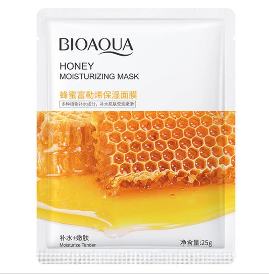 Bioaqua Honey Moisturizing Mask - 1 PC front packaging