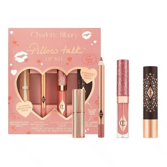 Charlotte Tilbury pillow talk lip kit (limited edition)