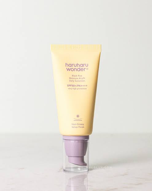 HARUHARU WONDER
Black Rice Moisture Airyfit Daily Sunscreen